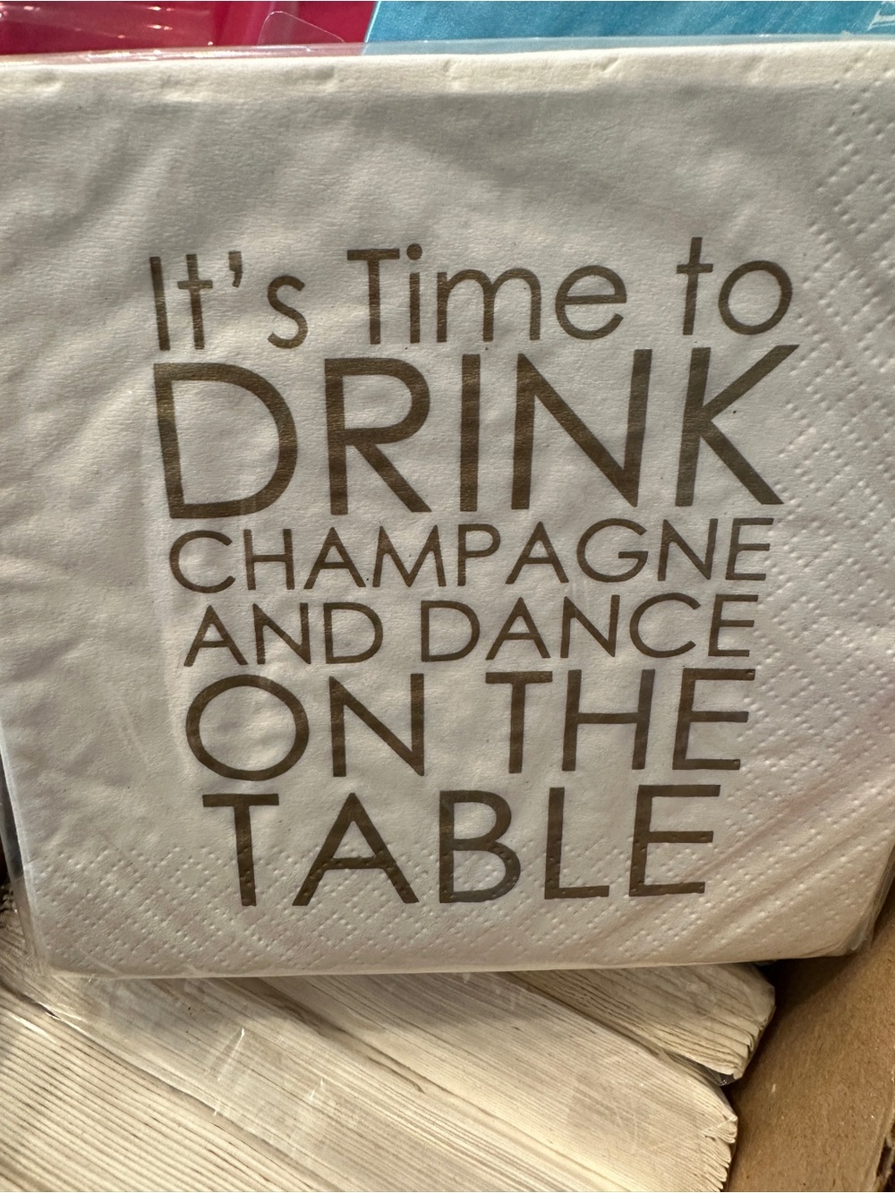 Fun and funny cocktail napkins! Choose any 5 for 25 bucks!!